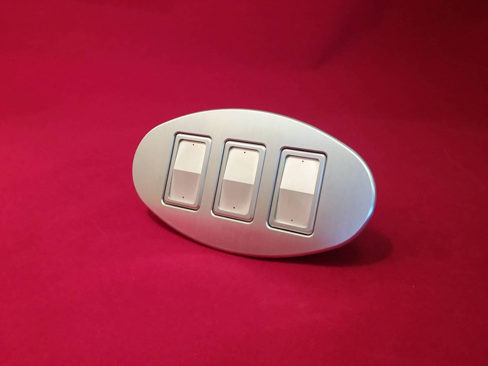 Universal SS Oval Power Window Switches (PW-5O), Oval — image 2