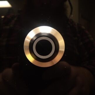 Hot Rod Single Billet Switch Faceplate (L75-22), 3 Finish Options