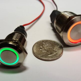 Illuminated Billet Push Button Switches (L75)